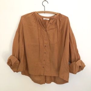 Dôen Jane top in size small color toffee